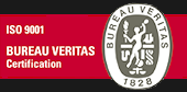 ISO 9001 bureau veritas certified